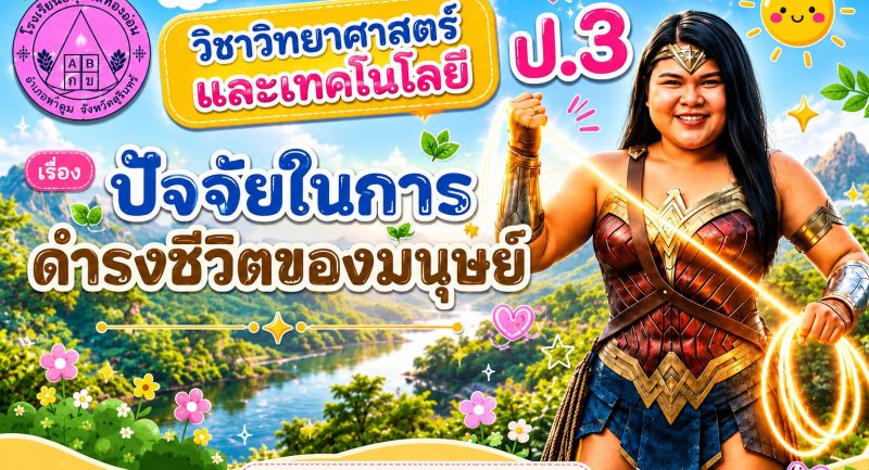 ปัจจัยในการดำรงชีวิตของมนุษย์