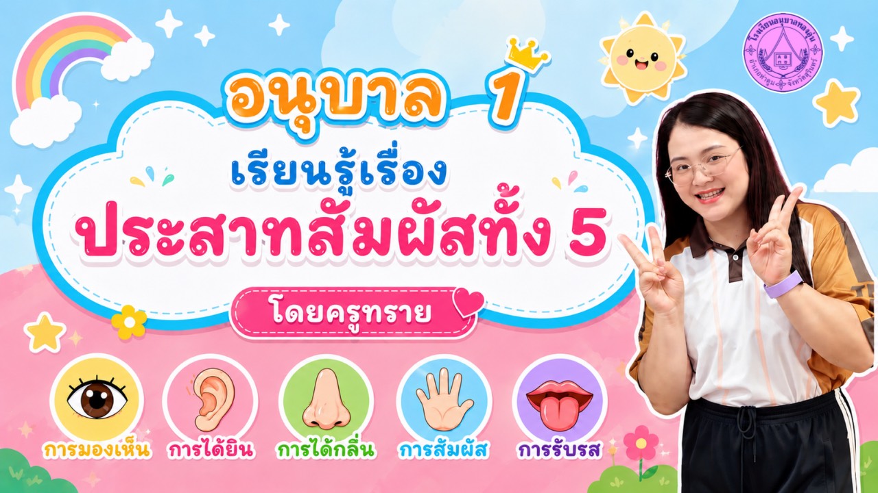 หน้าปกวิดีโอสื่อการสอน-ครูทราย – Plaifon Sungkhot