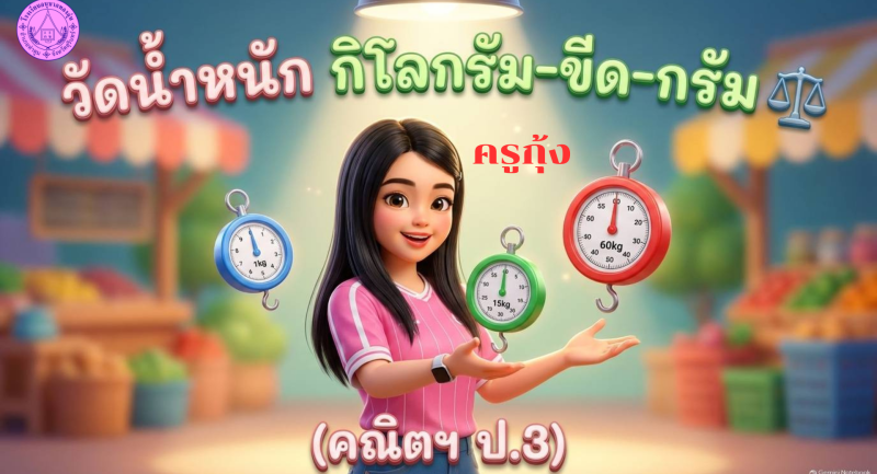 วัดน้ำหนัก กิโลกรัม ขีด กรัม