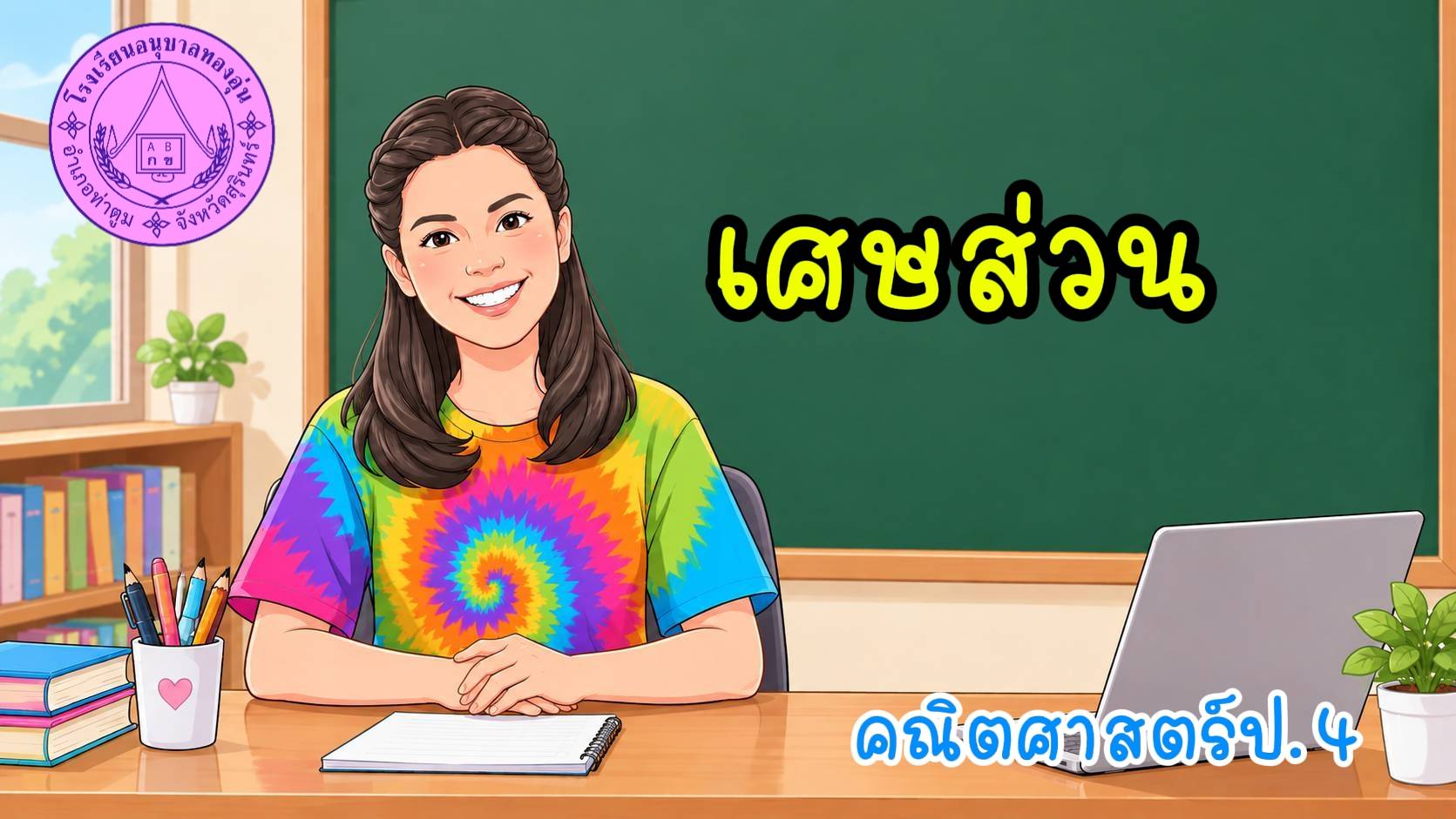 หน้าปกเศษส่วน หน้าปกเศษส่วน